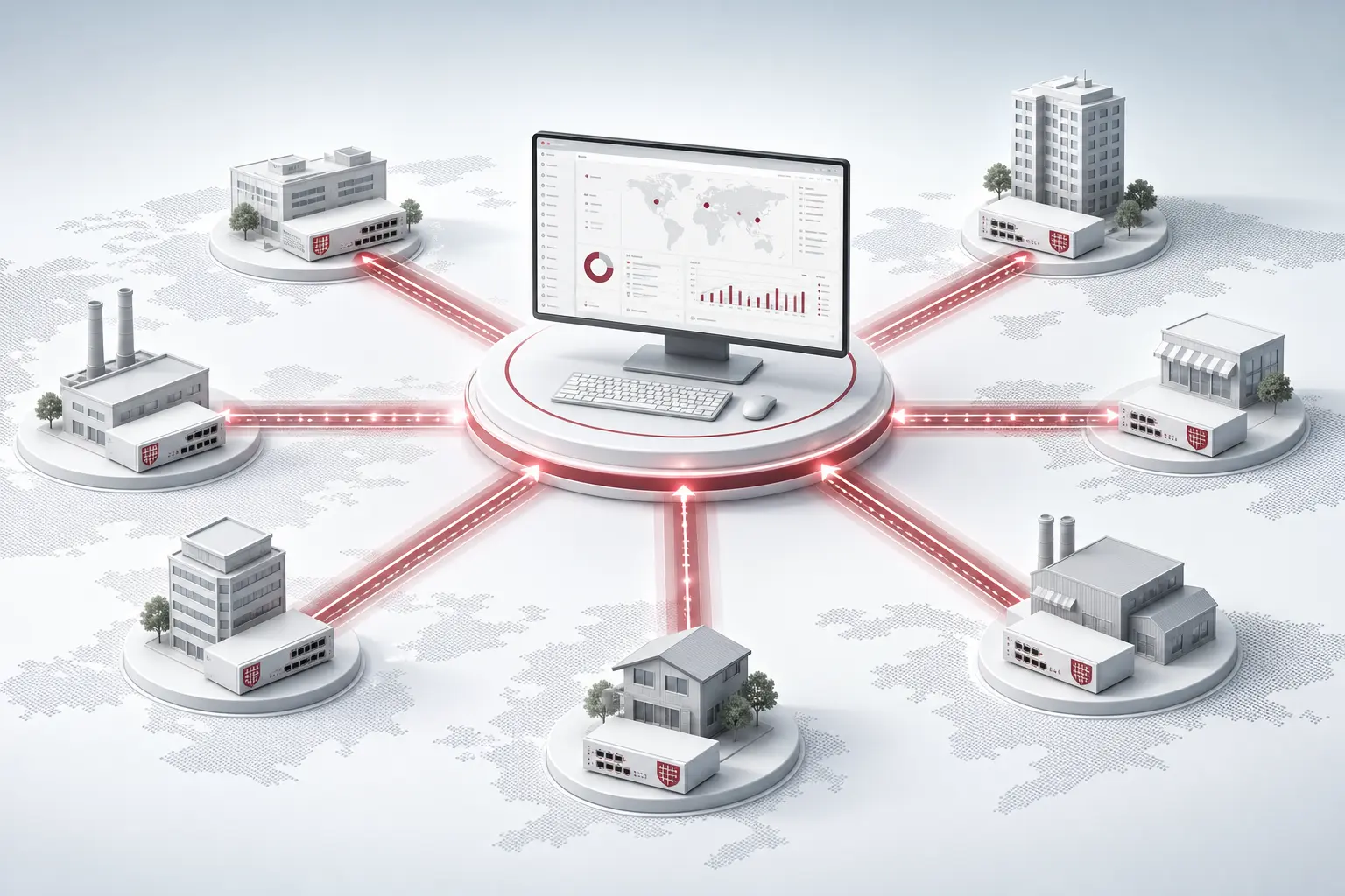 Centralized management dashboard